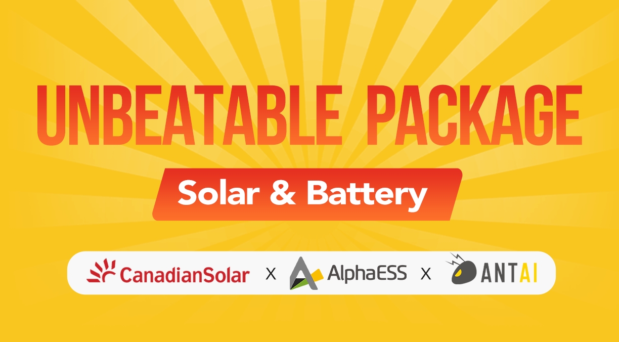 Unbeatable Solar and Battery Package
