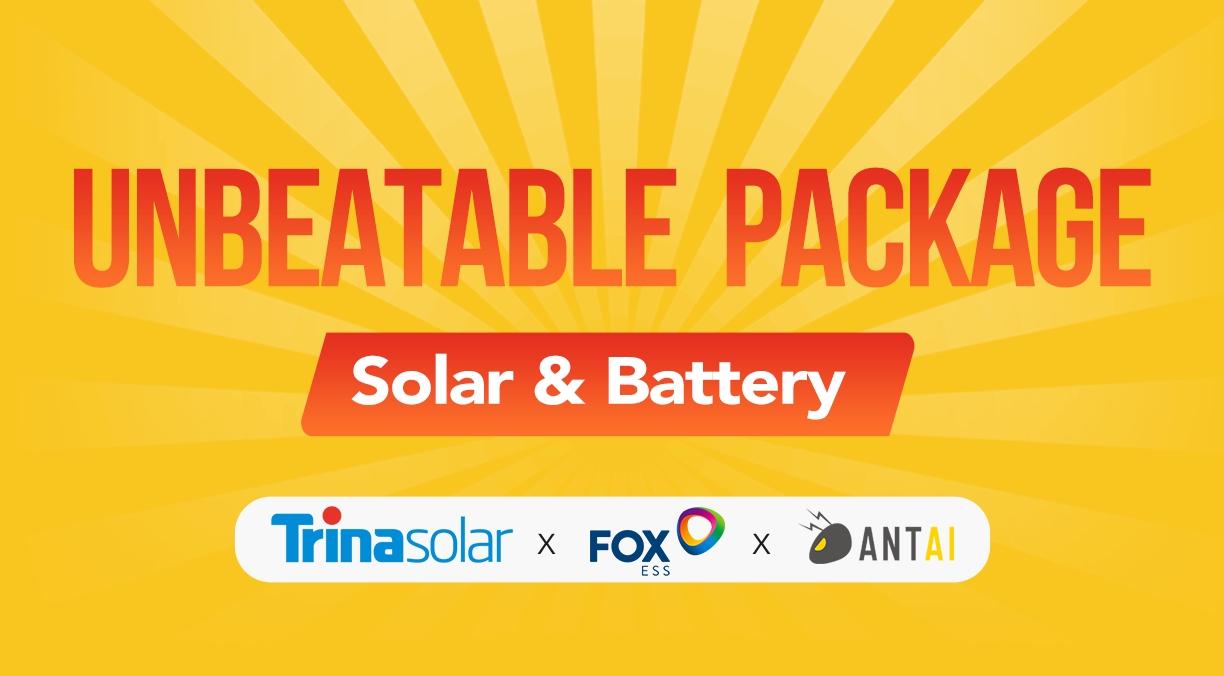 Unbeatable Solar Packages - Trina + Fox Ess + Antai